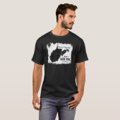 私達はどちらか黒い好みません Tシャツ (正面フル)
