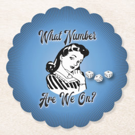 私達はどんな数ついているかレトロのヴィンテージか。 ペーパーコースター