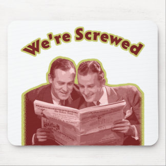 私達はねじで締まります マウスパッド