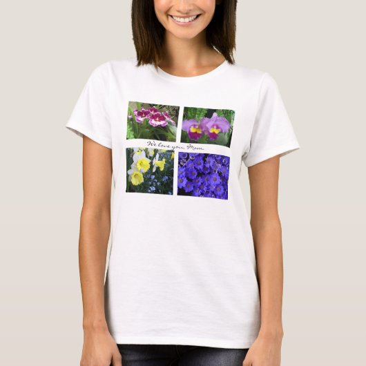 私達はのお母さん愛します Tシャツ (正面)