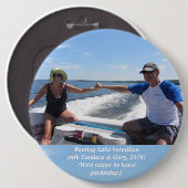 私達はむしろ庭いじりをしていました! サンディ及びトム2016年 缶バッジ (正面&裏面)