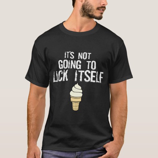 私達はアイスクリーム述べていますか。 Tシャツ (正面)