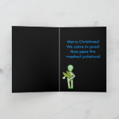 私達はエンドウ豆の…パス潰されたポテトに入って来ます! シーズンカード (内部)