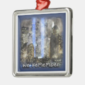 私達はオーナメントを覚えています メタルオーナメント (左)