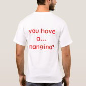 私達はカルヴァリーです Tシャツ (裏面)