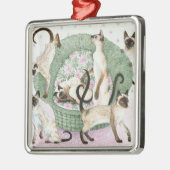 私達はシャムです メタルオーナメント (左)