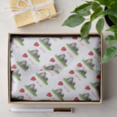 私達はトニーFernandesからのシーズー（犬）のtzusをlove 薄葉紙 (ギフト)