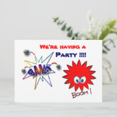 私達はパーティーを有しています!!!! 招待状 (スタンド正面)