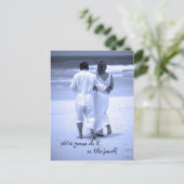 私達はビーチのそれをしようと思っています! ポストカード (スタンド正面)