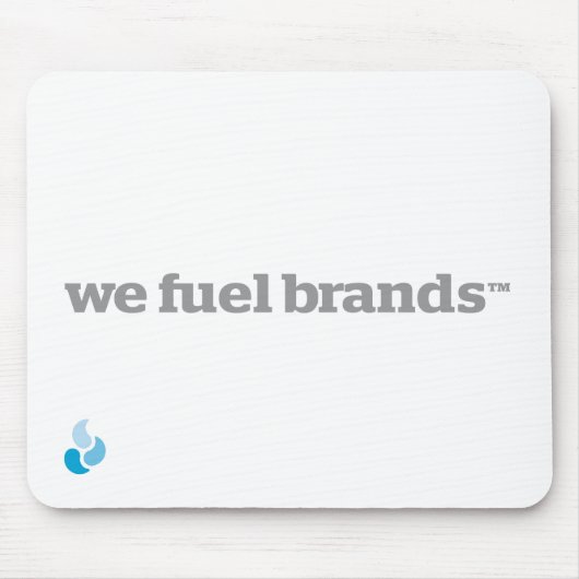 私達はブランド-マウスパッド--に燃料を供給します マウスパッド (正面)