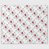 私達はボストンを愛します ラッピングペーパー (フラット)