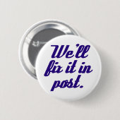 私達はポストボタンのそれを固定します 缶バッジ (正面&裏面)