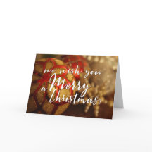 私達はメリークリスマスの写真のタイポグラフィを望みます