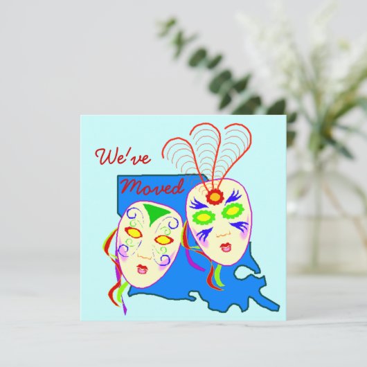 私達はルイジアナのLAのニュー・オーリンズ移動動かされた移動を有します 案内状 (スタンド正面)