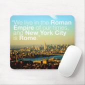 私達はローマ帝国に住んでいます マウスパッド (マウス)