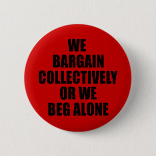 私達は一まとめに駆け引きしますまたは私達は単独で頼みます 缶バッジ