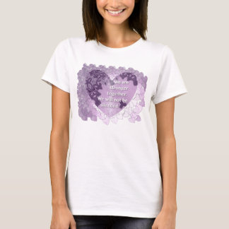 私達は一緒により強いです、私達沈黙しません Tシャツ