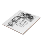 私達は不機嫌のここに-チェシャーすべての猫います タイル (側面)