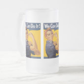 私達は世界大戦2それをしてもいいです フロストグラスビールジョッキ (正面左)