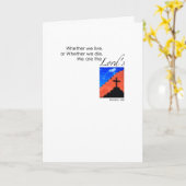 私達は主です カード (黄色い花)