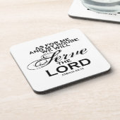 私達は主に役立ちます コースター (左側)