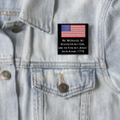 私達は主権神および王を確認しません 缶バッジ (インサイチュ)