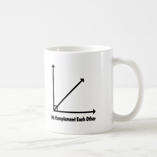私達は互いを補足します コーヒーマグカップ (右)