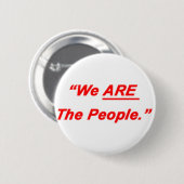 私達は人々です 缶バッジ (正面&裏面)