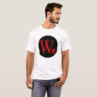 私達は人々ロゴの人のTシャツを円形にします Tシャツ