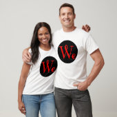 私達は人々ロゴの人のTシャツを円形にします Tシャツ (ユニセックス)