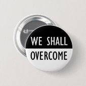 私達は克服します 缶バッジ (正面&裏面)