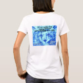 私達は助け、同情および理解のために叫びます Tシャツ (裏面)