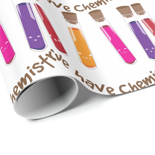 私達は化学を有します ラッピングペーパー (ロールコーナー)