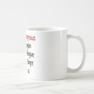 私達は匿名です コーヒーマグカップ