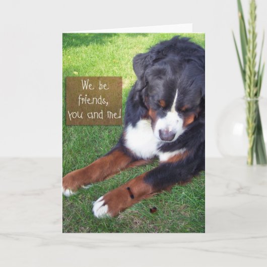 私達は友人です! カード (正面)