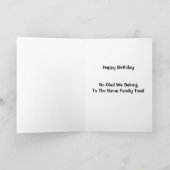 私達は同じ系譜の誕生日のユーモアに属します カード (内部)