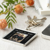 私達は名前がKeychainをカスタマイズお父さんの子供愛します キーホルダー (側面)