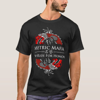 私達は名誉のために乗ります Tシャツ
