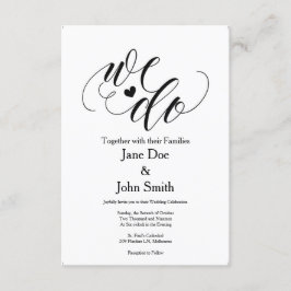 私達は基本的な結婚式招待状をします 招待状