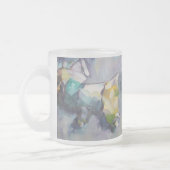 私達は夢の夢みる人です フロストグラスマグカップ (左)