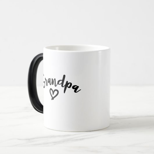 "私達は妊娠しています!" 感熱マグ モーフィングマグカップ (正面左)