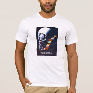 私達は宇宙に平和な永遠-ソビエト--をしています Tシャツ