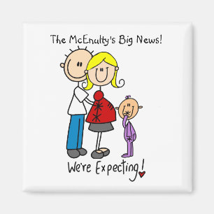 私達は家族のパパのお母さんの幼児の女の子の磁石を期待しています マグネット
