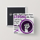 私達は強い私達が…いかにあるか知りません 缶バッジ (正面&裏面)