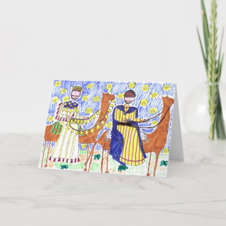 私達は彼を崇拝するためにクリスマスカード来ました シーズンカード