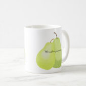 私達は彼女のための素晴らしいナシのマグのカップルのギフトのマグを作ります コーヒーマグカップ (正面右)