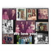 私達は愛します カレンダー (カバー)