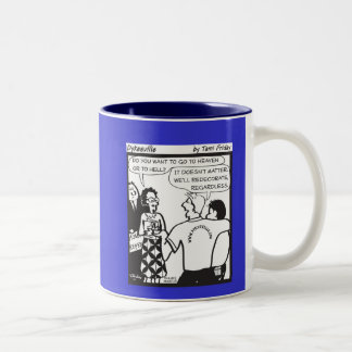 私達は改装します ツートーンマグカップ