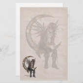 私達は時間の妖精の文房具の方法を見つけます 便箋 (正面/裏面)