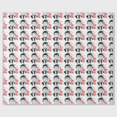 私達は櫛に ラッピングペーパー (フラット)